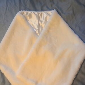 Elegant Faux Fur Shawl